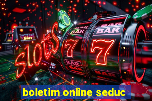 boletim online seduc